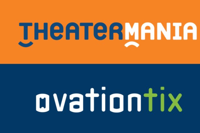 ovationtix theatermania logo