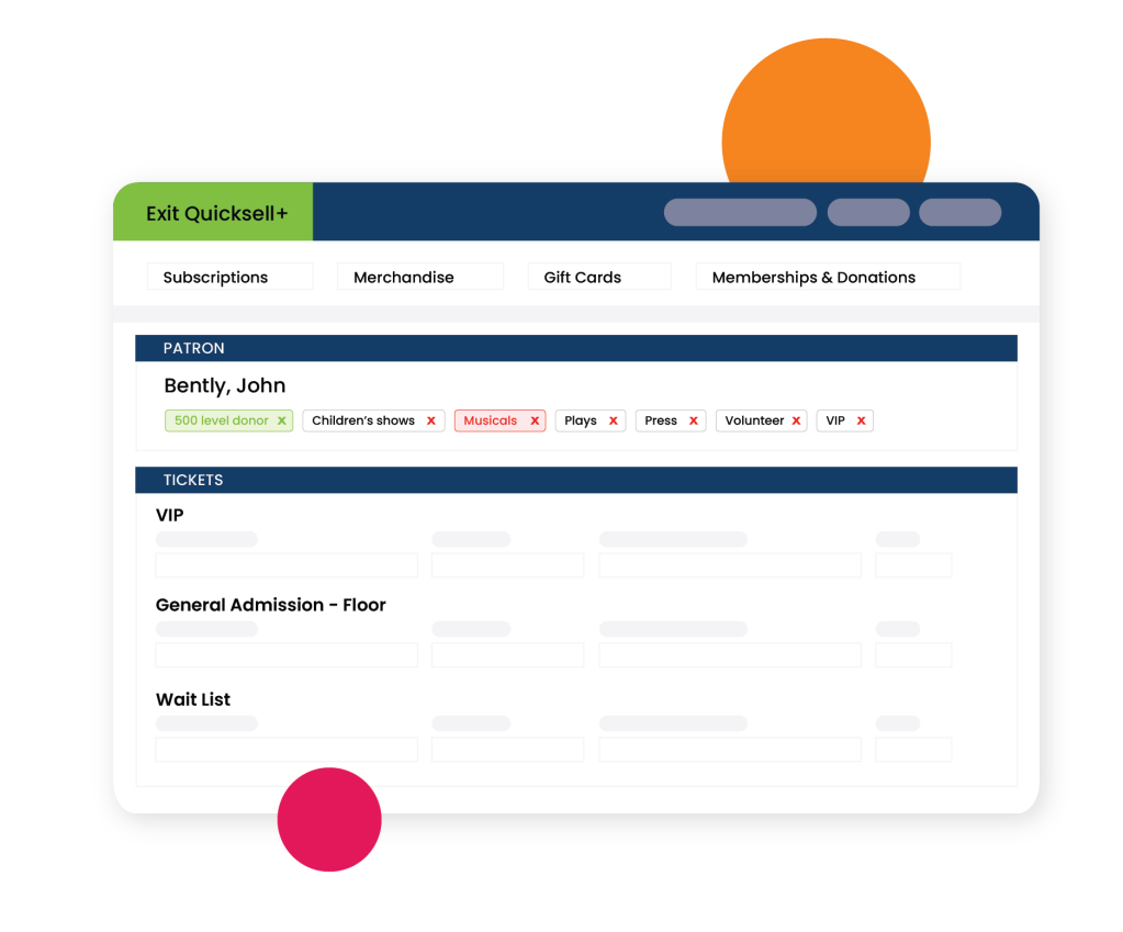 Box Office Ticketing, AudienceView Professional