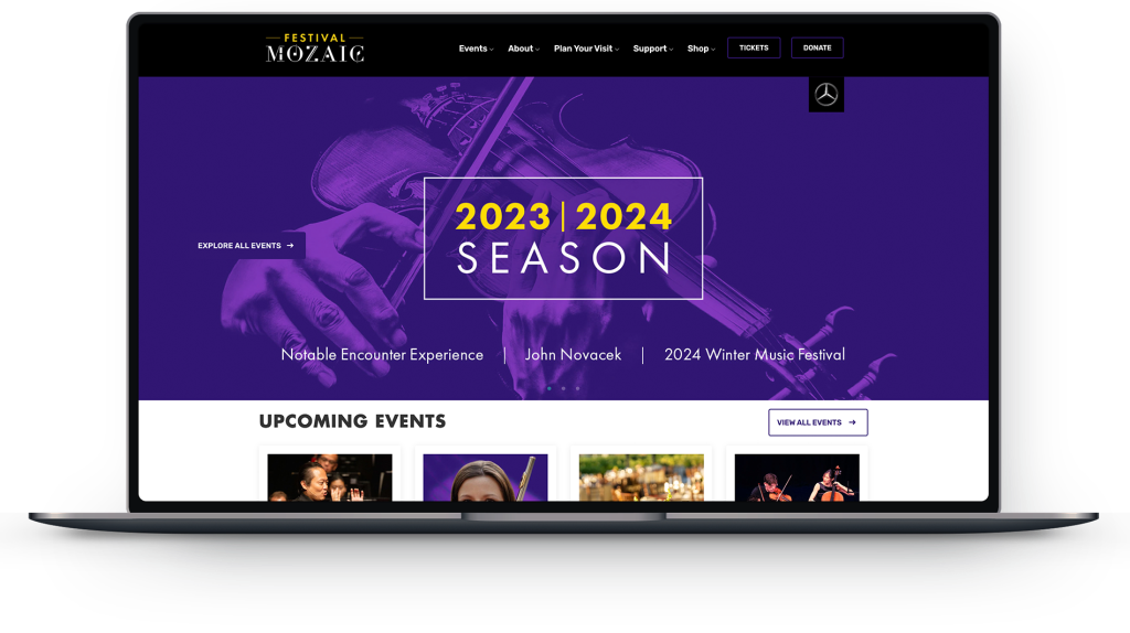 laptop with  dream warrio website 