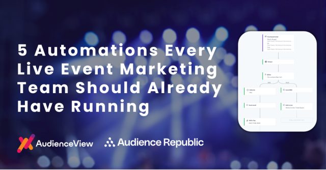 5 Automations Every Live Event Marketing Team Should Already Have Running 