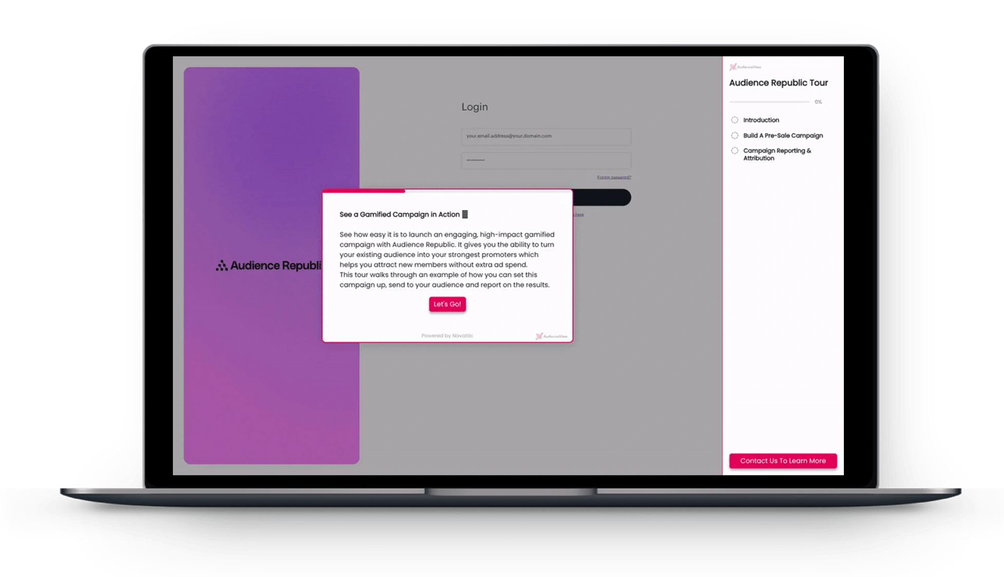 dashboad audience republic turn your attendes into promoters