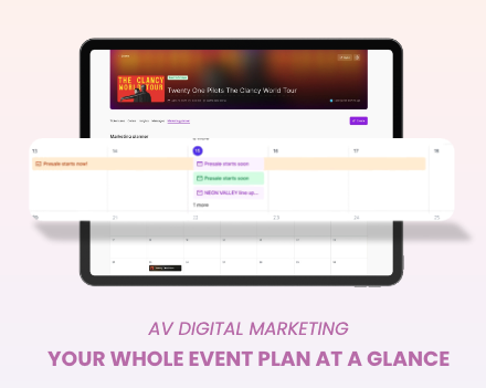 Promote events with flexible calendar layouts, detailed event pages, imagery, descriptions, schedules and calls to action.